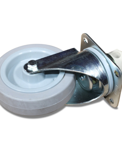 Caster wheel central lockable Dia 125 AMX